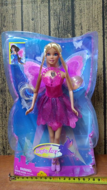 lalka  ze świecącymi skrzydłami ELF 29cm