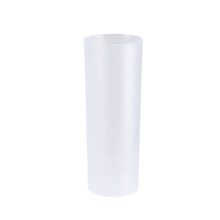 kubki plastikowe 330ml wysokie 6 sztuk