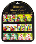 magnesy kwadraty 5 x 5cm na tacce mix 12szt. MG-9689