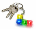 antystresowy brelok klikacz clicker tetris led B-3091
