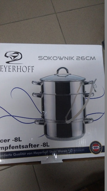 sokownik stal nierdzewna 8l