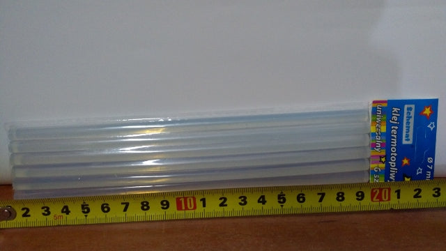klej 6szt  termotopliwy 7mm  1099