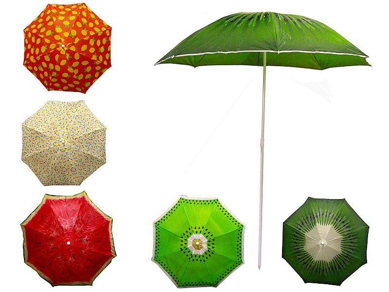 parasol plażowo - ogrodowy regulowany średnica 150 cm