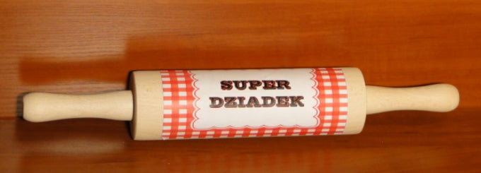 wałek do ciasta SUPER DZIADEK   41 cm | P787W3