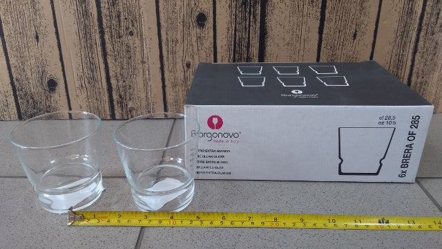 szklanki 6szt. do soku 285ml BRERA