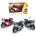 motocykl motor metalowy światło i dźwięk 17 x 11 x 8cm  A-0670
