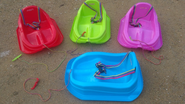 sanki plastikowe mini ślizg