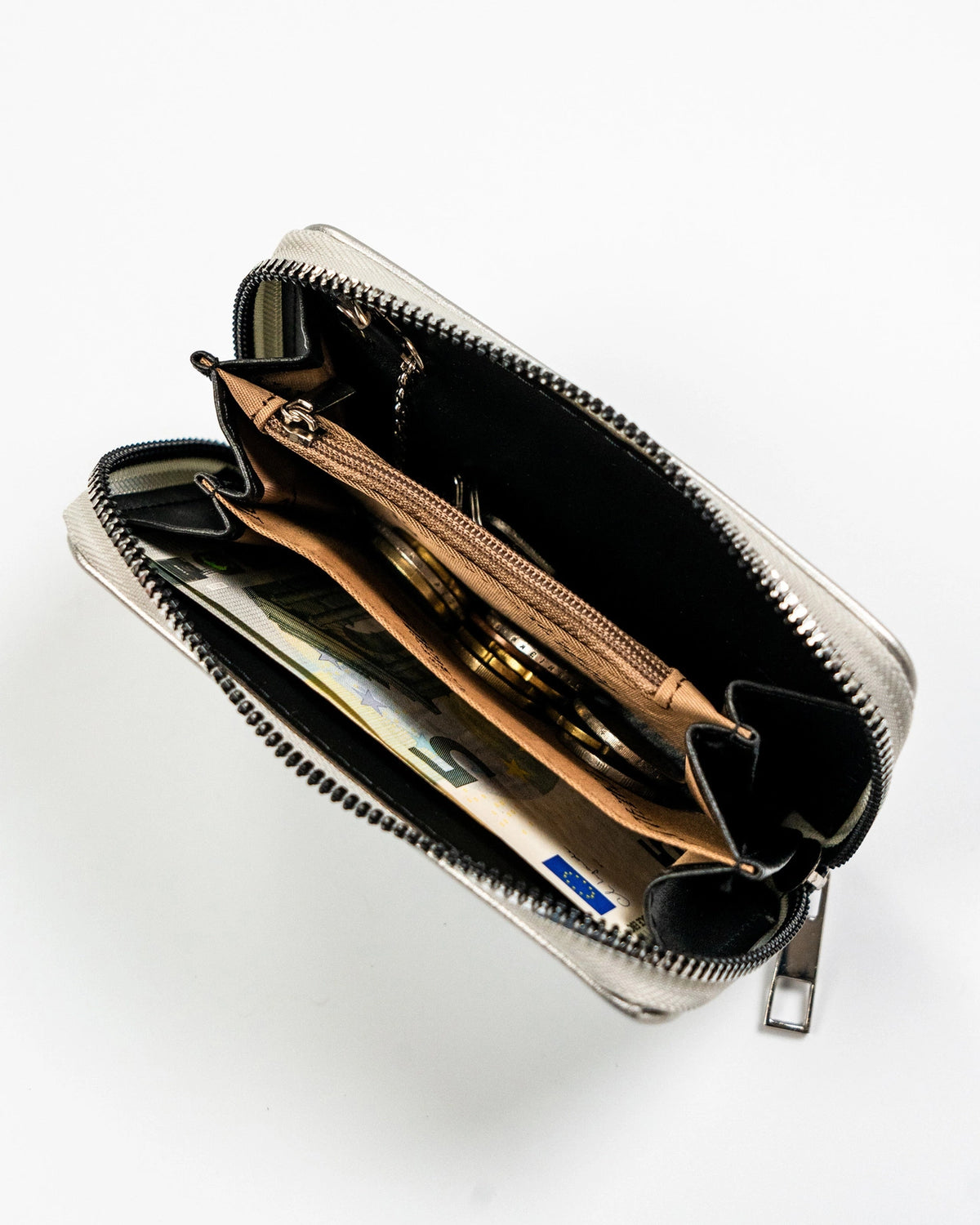 portfel damski PU ABT-03-BL-3417 SILVER