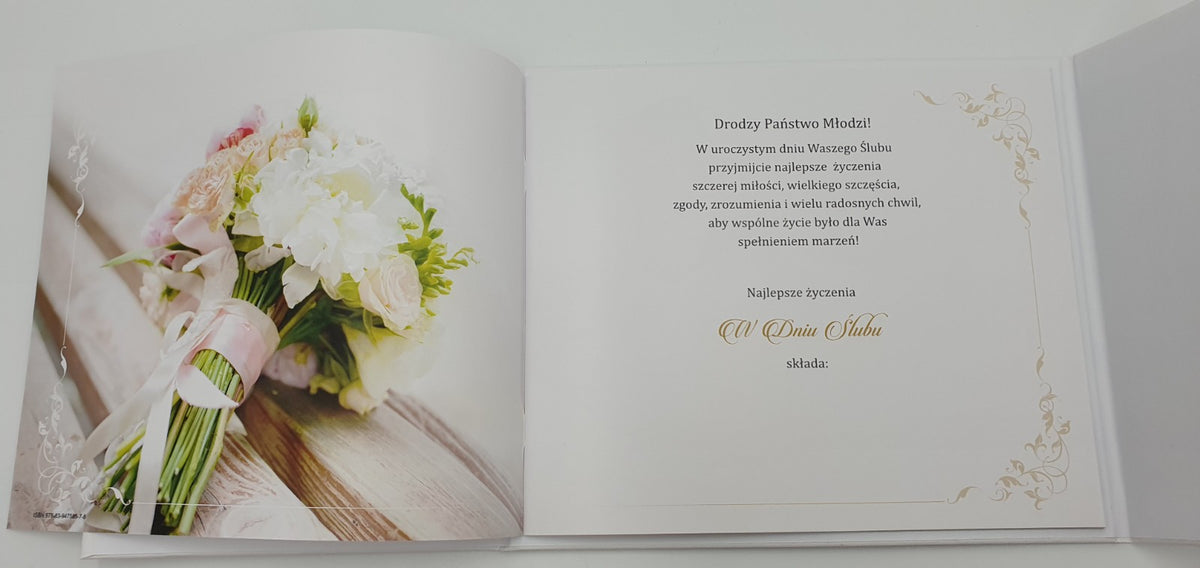 album A4 Pamiątka W dniu Ślubu od Rodziców