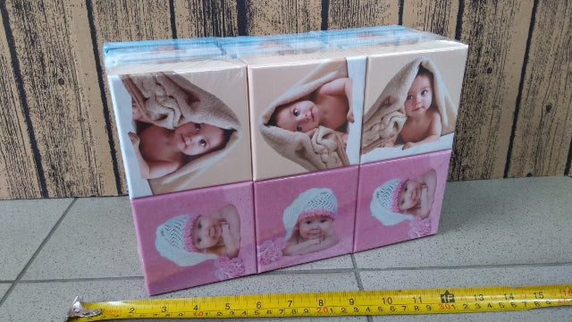 pudełka prezentowe 12szt.  9x9x5,5cm DZIDZIUŚ