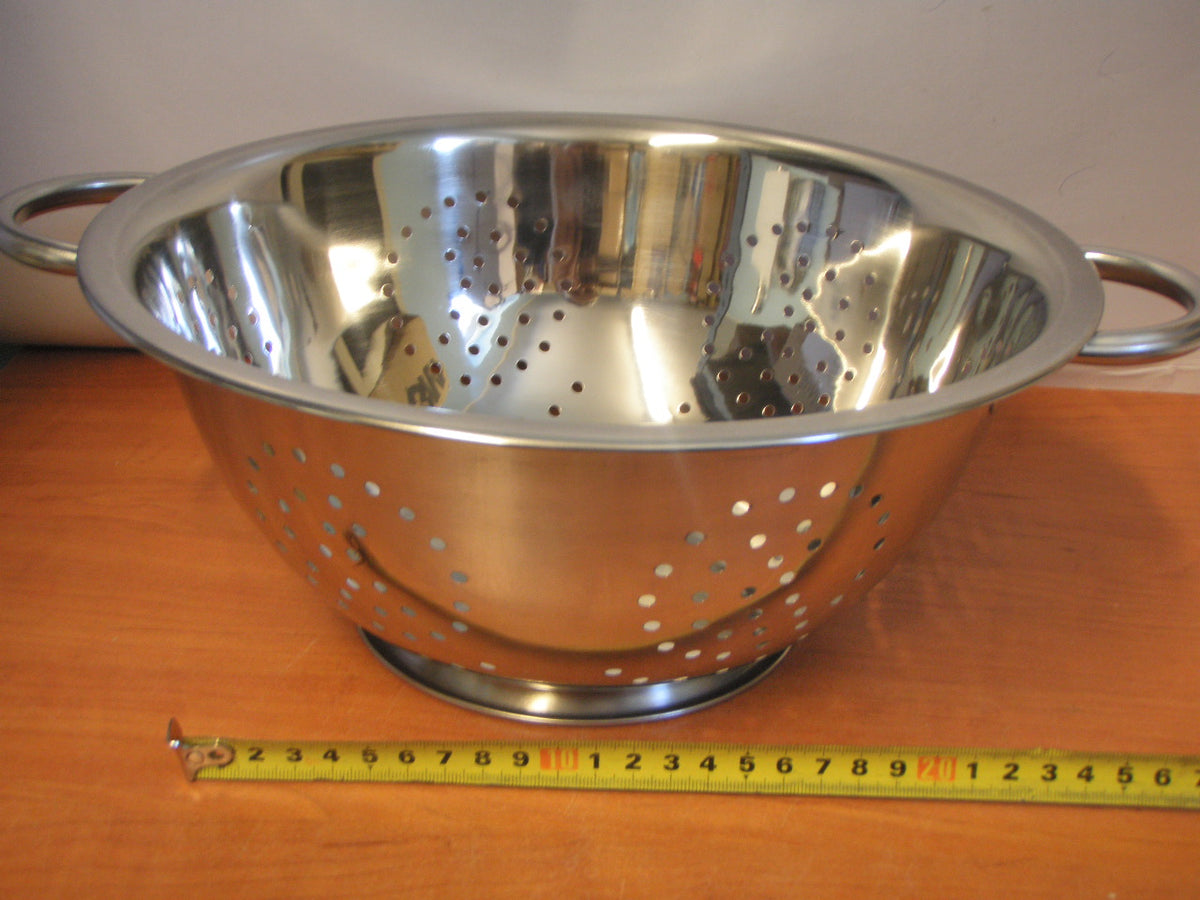 durszlak metalowy głęboki 28cm  480628