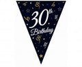 girlanda papierowa Beauty&Charm z flagami "30" 28 x 270 cm