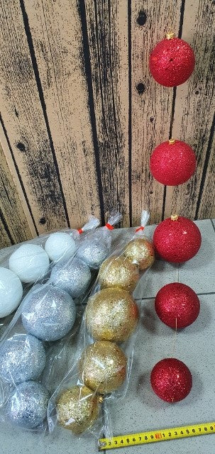 girlanda 100cm  BOMBKI KOLOR MIX 5szt.