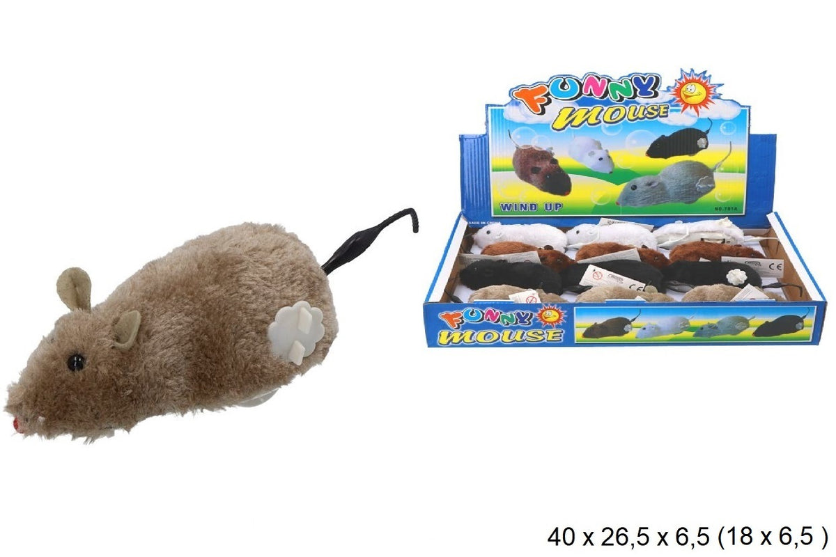 mysz nakręcana 12szt