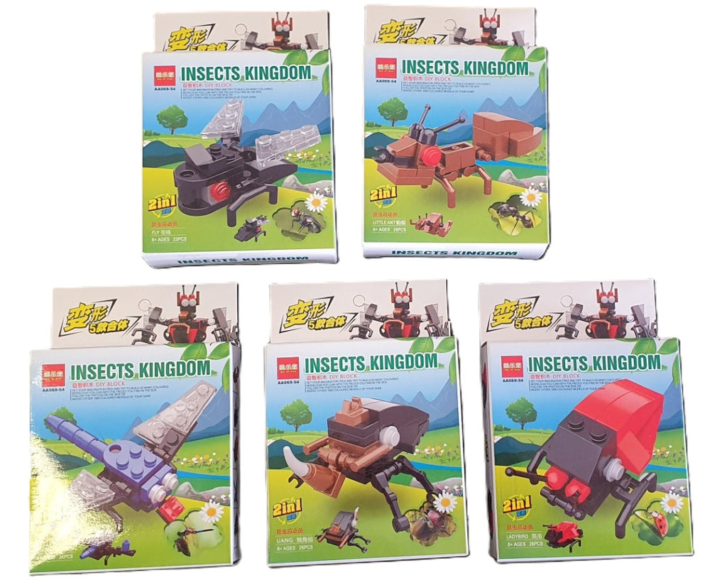 klocki insekty 23 el