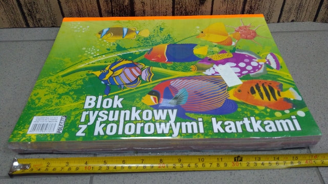 blok rysunkowy 10szt. kolor A3/20K