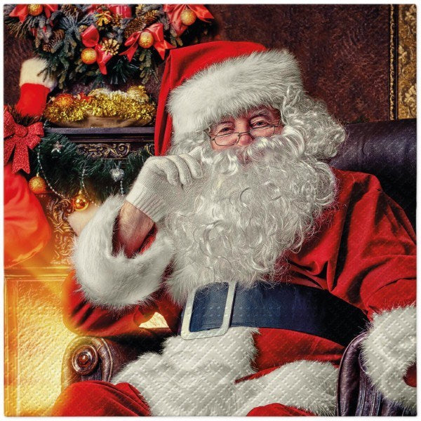serwetki 33 x 33cm Santa at home 20szt.  00-86