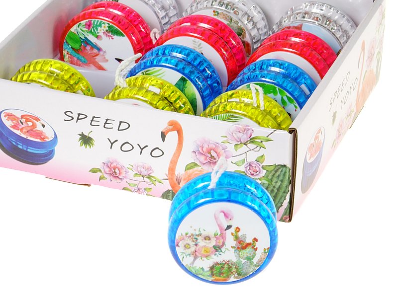 yoyo 12szt 5,5x3,5cm flamingi