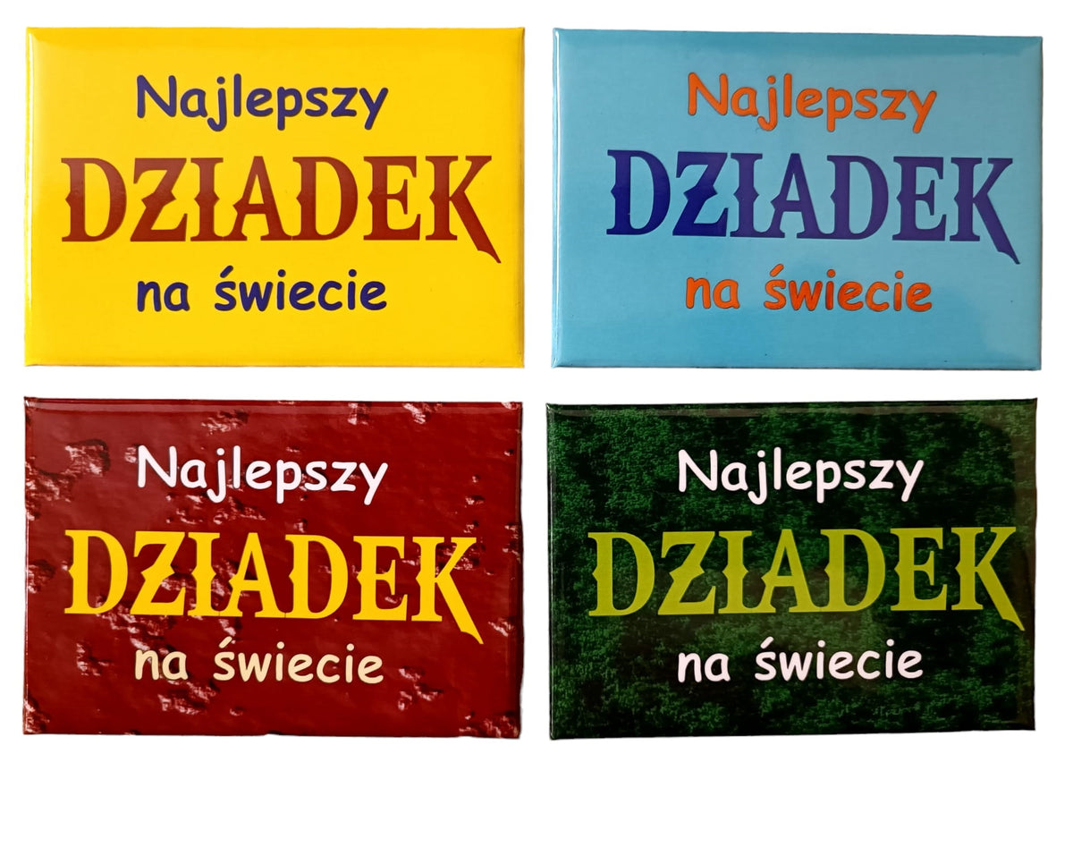 magnesy DZIADEK 10szt