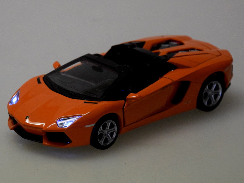 auto metalowe model Lamborghini Aventador Roadster 1:32 interaktywny MSZ ZA5053