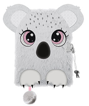 pamiętnik z kłódką 3D włochacz A5 96k KOALA