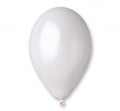 balony Gemar 10" metalik perłowobiałe 100szt.  GM90/29