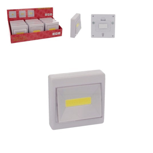 lampka typu COB LED "włącznik" samoprzylepna magnes wieszak CHSO113053