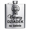 piersiówka ze stali nierdzewnej na Dzień Dziadka