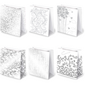 torebki ozdobne 10szt. T-2 AVANTGARDE set 29 Białe 22,5 x 31,5 x 10,8cm