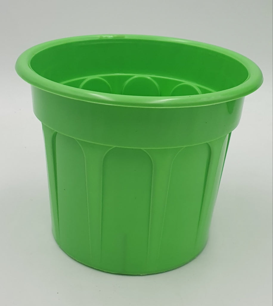 osłonka / doniczka 10szt CARO 11cm  ZIELONA