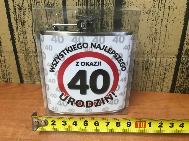 piersiówka URODZINY ''40''