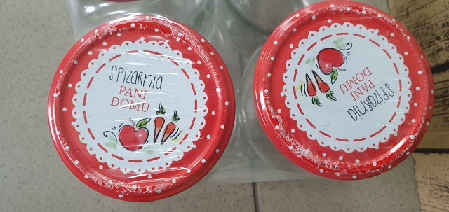 słoik 900ml. + zakrętka 8szt TO-900