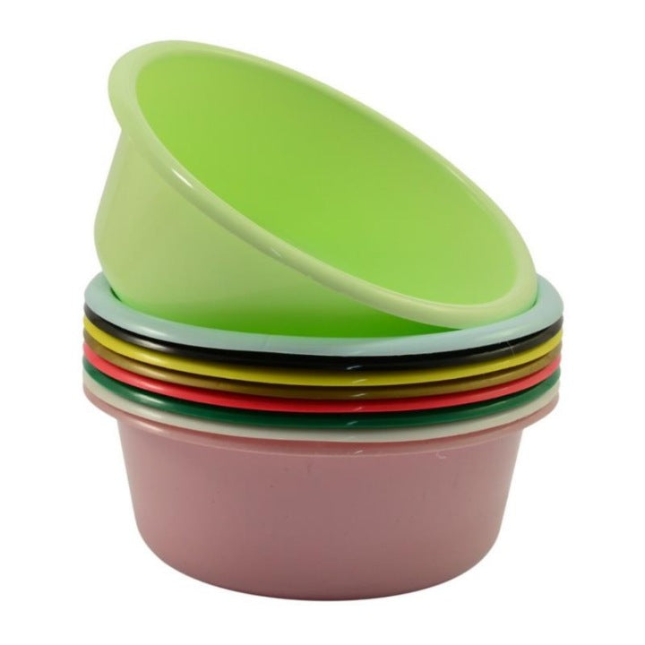 miska plastikowa okrągła 1,5l 20cm Eco Line mix
