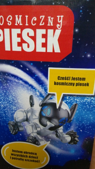 piesek kosmiczny 13cm polski głos  ROBOT HXSY20