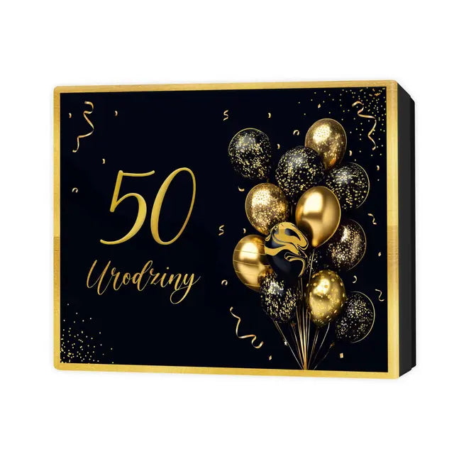 pudełko prezentowe na 50 Urodziny - 33