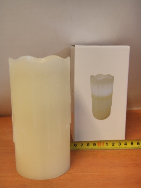 świeca ledowa 7,5x15cm  | 6001YB-15