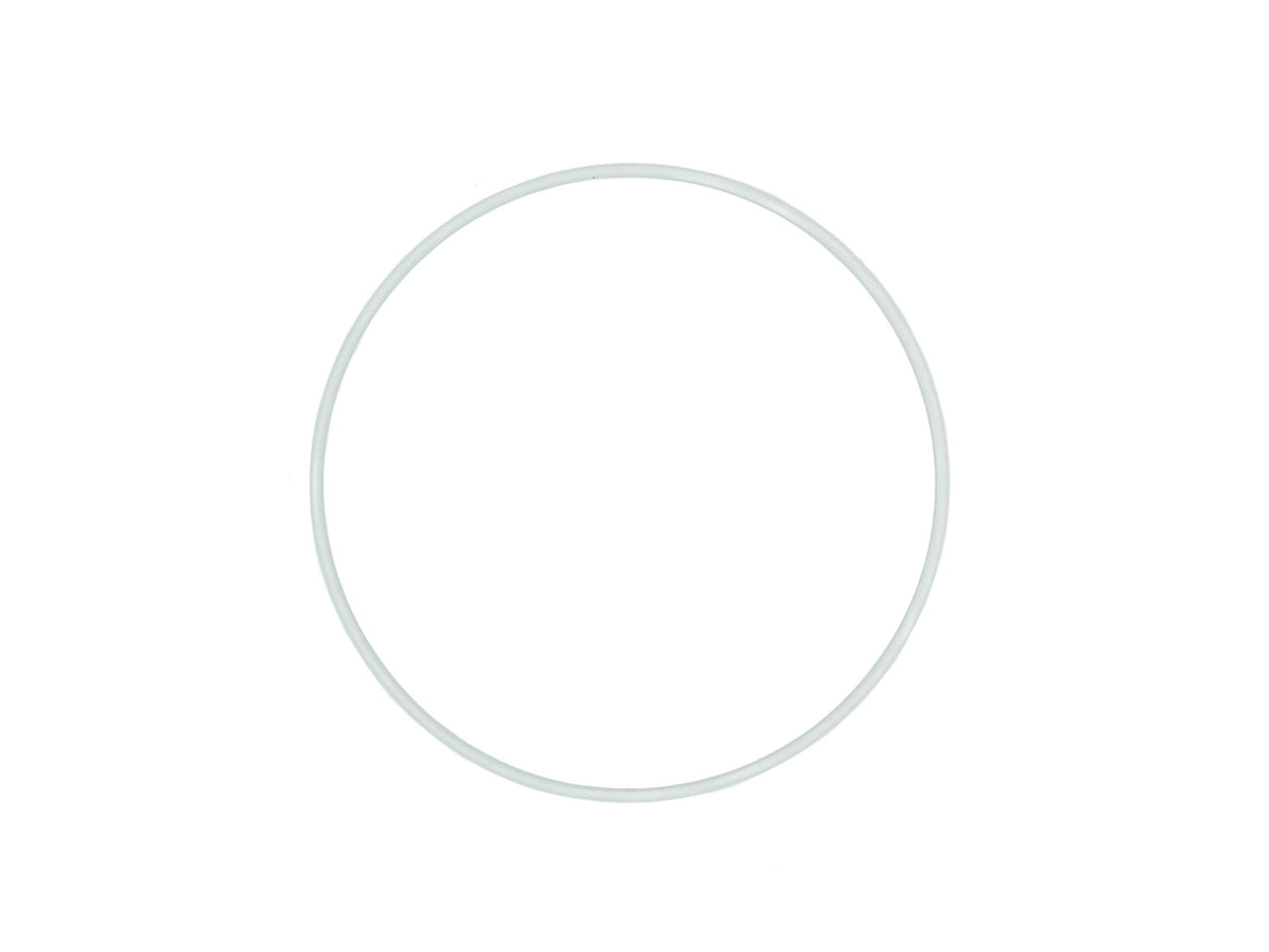 ring   metalowy  biały śr. 18 cm | RB-18