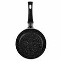 patelnia marmurkowa non-stick Marmara Black 14 cm