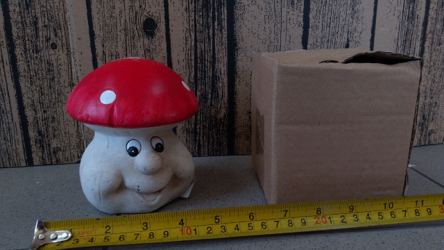 grzybek ceram. 12cm MUCHOMOR