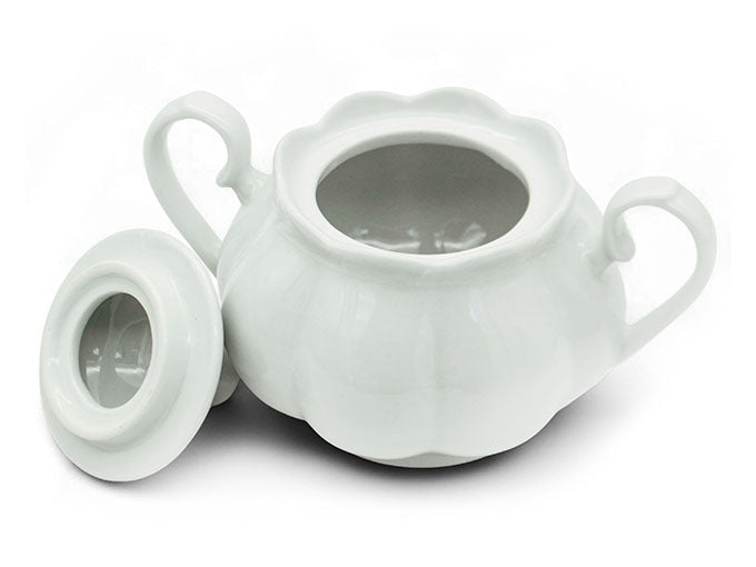 cukiernica 290ml porcelanowa pojemnik na cukier cukierniczka z pokrywą TR-22-055