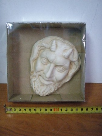 dekor - głowa duża 14x12 cm