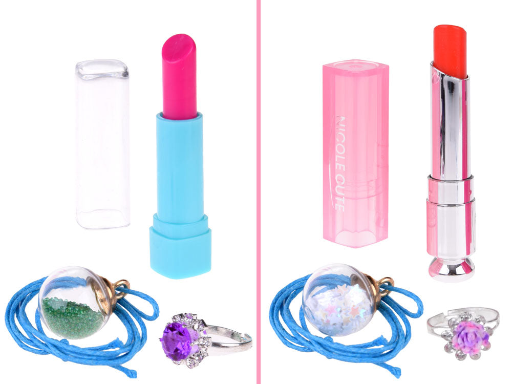kosmetyczka z kosmetykami zestaw do makijażu makeup | ZA4799