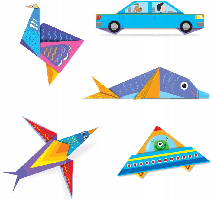 moje pierwsze origami  Statek