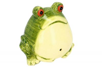 figura ogrodowa żaba 17 x 14,5 x 15,5cm czujnik ruchu