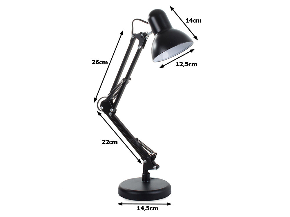 lampa biurkowa kreślarska regulowana nocna szkolna | 12243_cz
