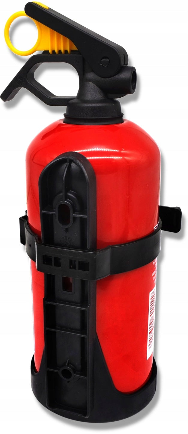 gaśnica proszkowa 1kg 21B C wraz z wieszakiem  uchwytem