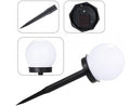 Lampa solarna LED 33cm - zestaw 2 sztuk 2600