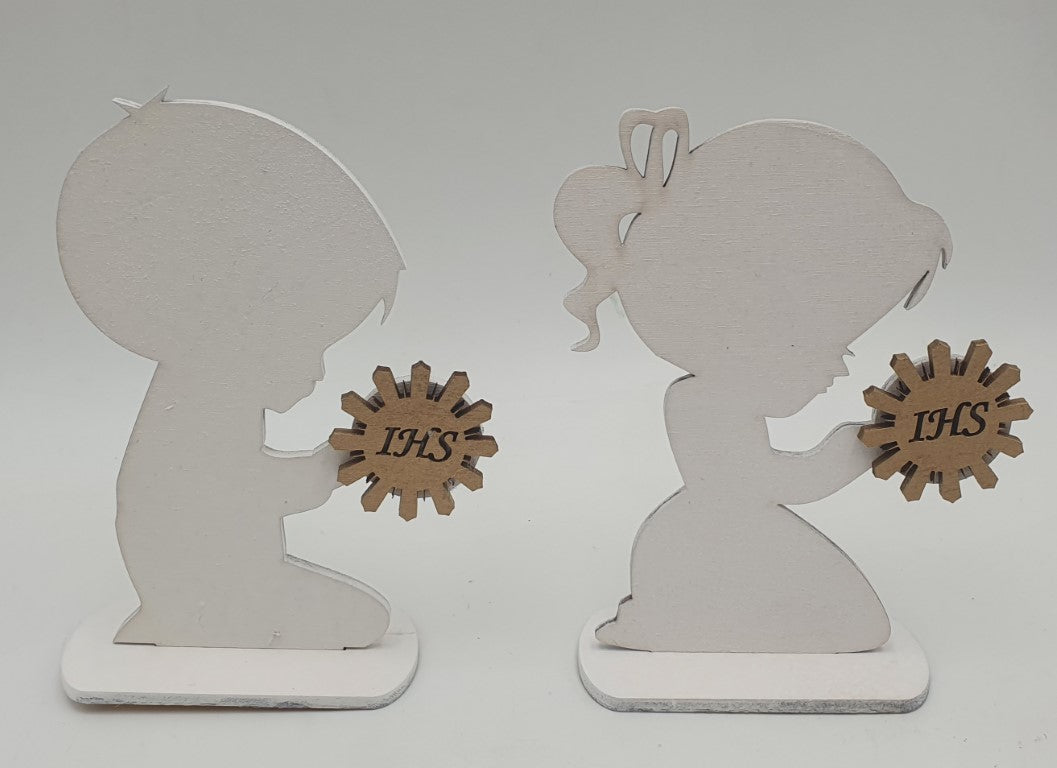 figurka 2szt. KOMUNIA ŚW DZIECI 11cm