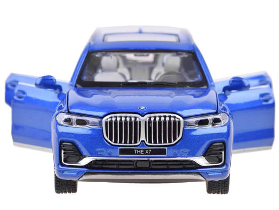 auto metalowe Suv BMW X7 1:32 autko ZA3756