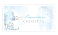zaproszenia 10szt. DL Chrzest - 43